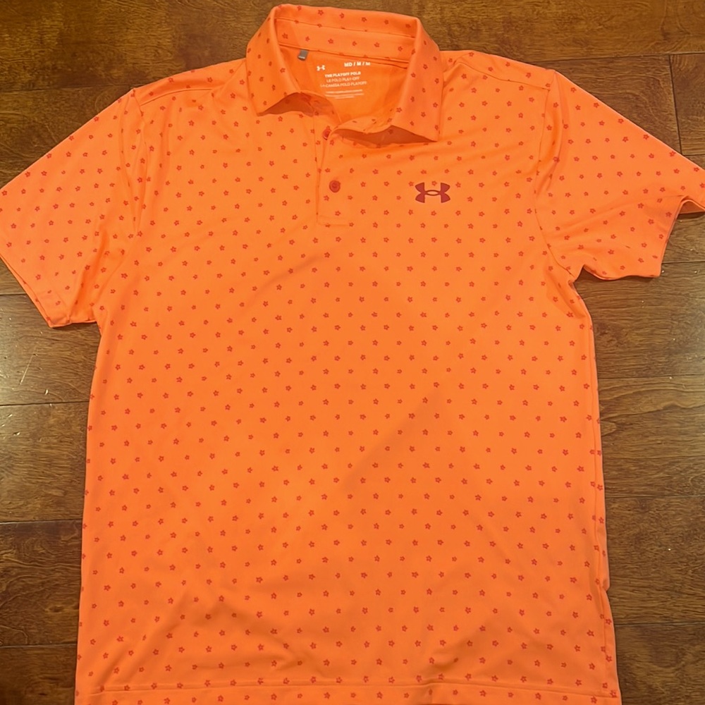 Night orange UA medium polo